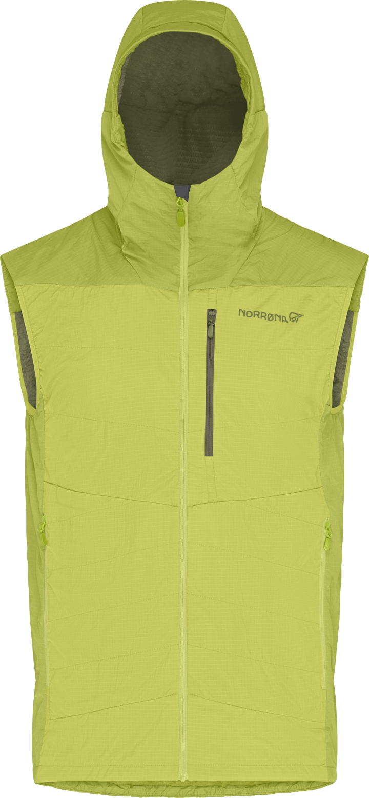 Norrøna Men's Lyngen Thermo100 active Vest Dark Citron Norrøna