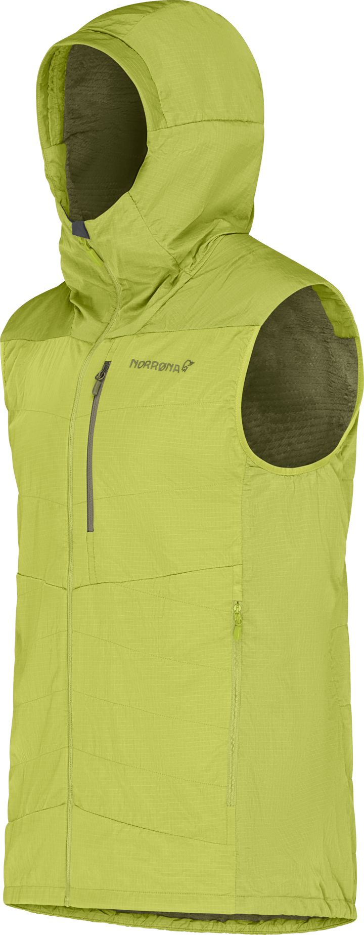 Norrøna Men's Lyngen Thermo100 active Vest Dark Citron Norrøna