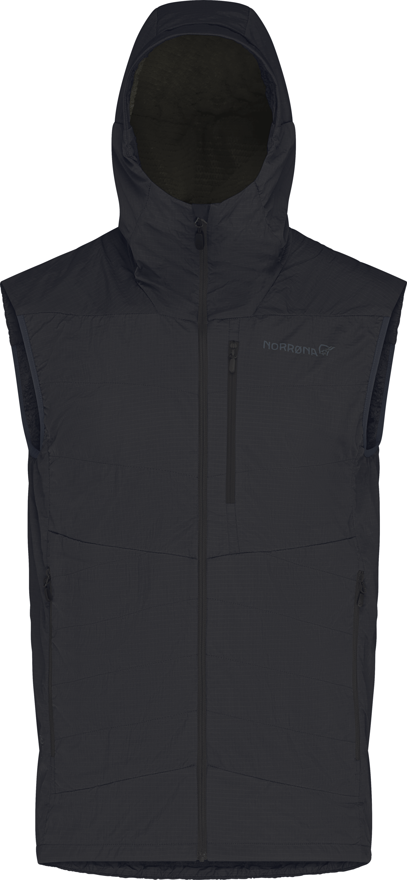 Norrøna Men's Lyngen Thermo100 active Vest Caviar Black