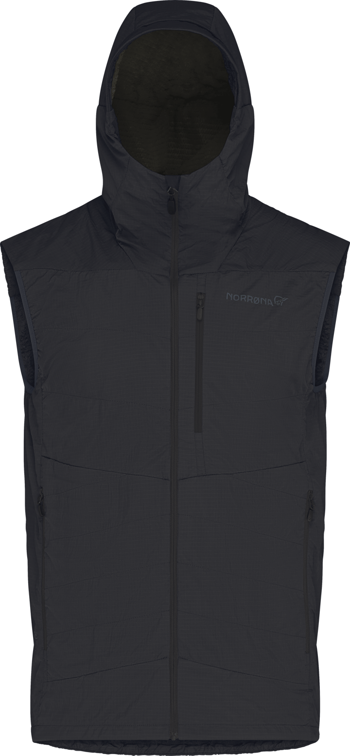 Norrøna Men's Lyngen Thermo100 active Vest Caviar Black Norrøna