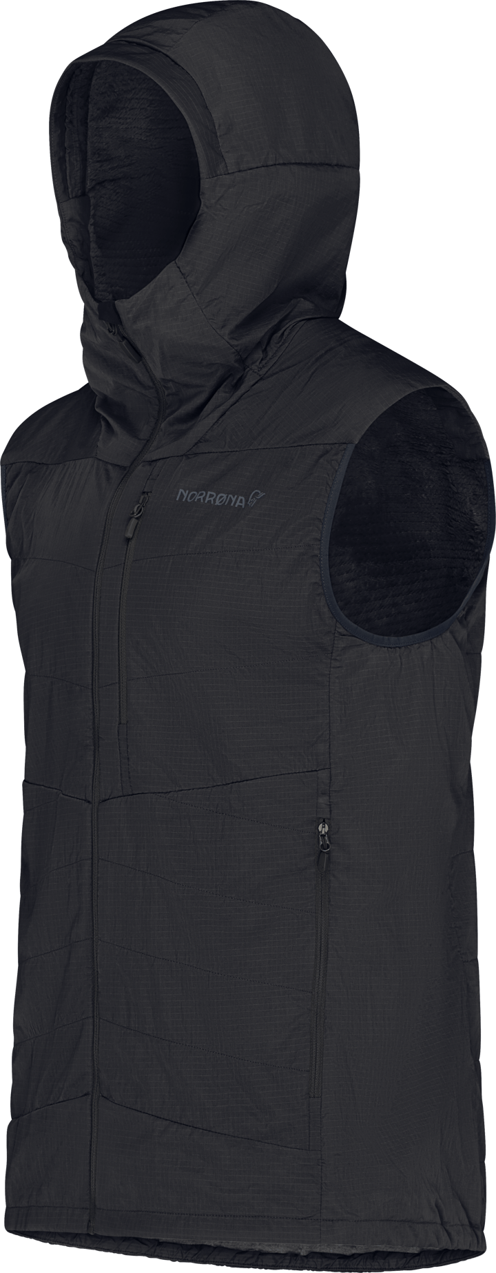 Norrøna Men's Lyngen Thermo100 active Vest Caviar Black Norrøna