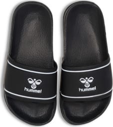 Hummel Junior's Pool Slide  Black/White Hummel