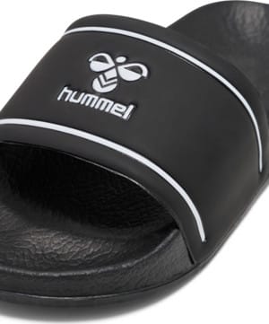 Hummel Junior's Pool Slide  Black/White Hummel