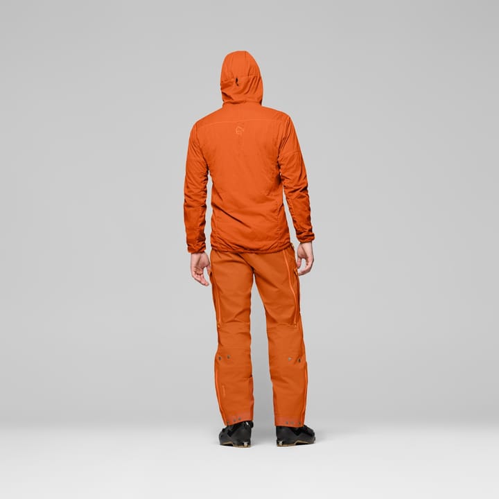 Norrøna Lyngen Thermo100 active Zip Hood M'S Gold Flame Norrøna