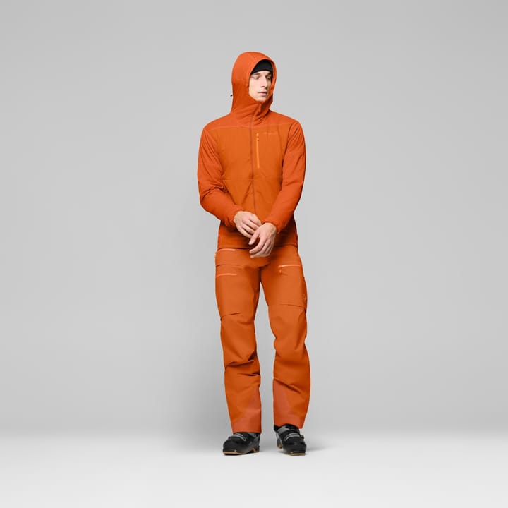 Norrøna Lyngen Thermo100 active Zip Hood M'S Gold Flame Norrøna