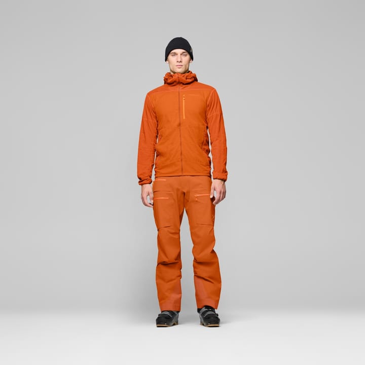 Norrøna Lyngen Thermo100 active Zip Hood M'S Gold Flame Norrøna