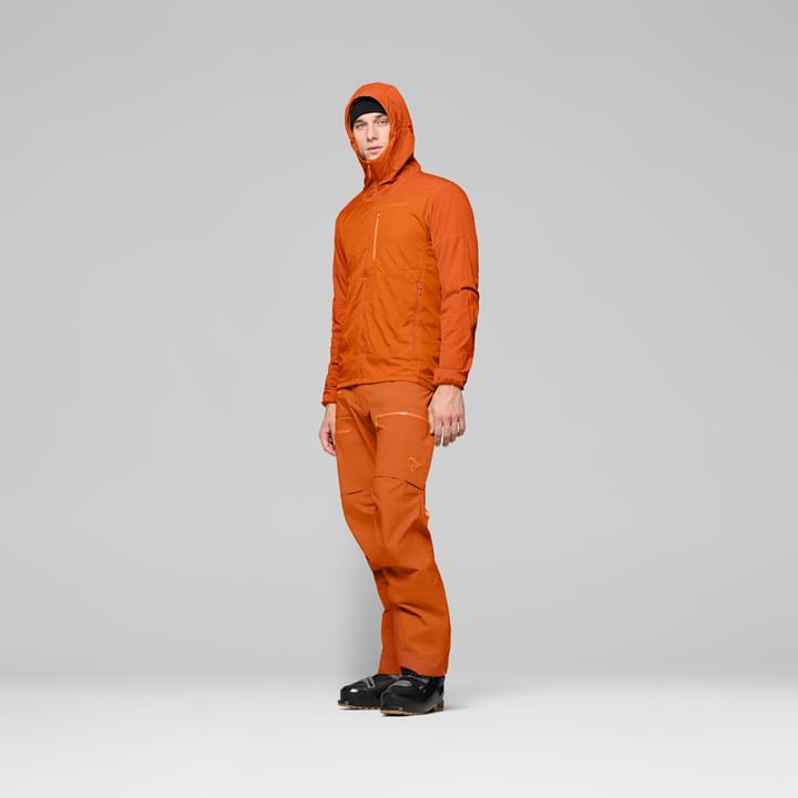 Norrøna Lyngen Thermo100 active Zip Hood M'S Gold Flame Norrøna