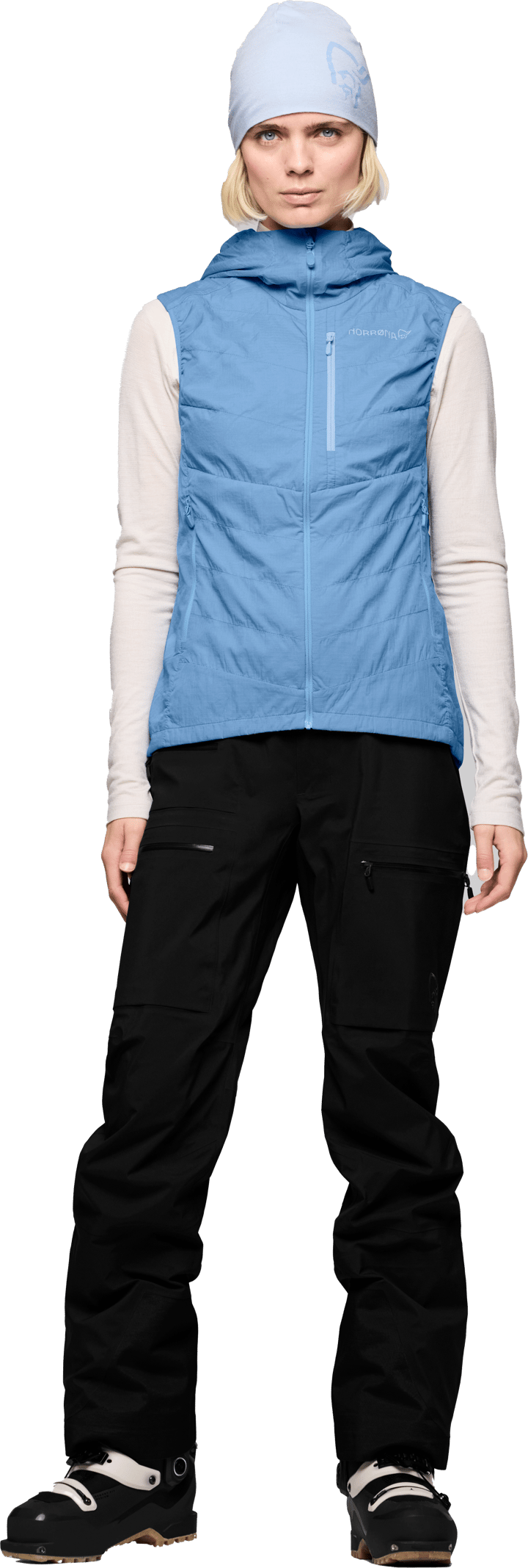 Norrøna Women's Lyngen Thermo100 active Vest Allure Norrøna