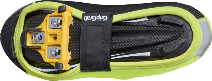 Gripgrab Unisex PACR Waterproof Winter Road Shoe Covers Yellow Hi-vis Gripgrab