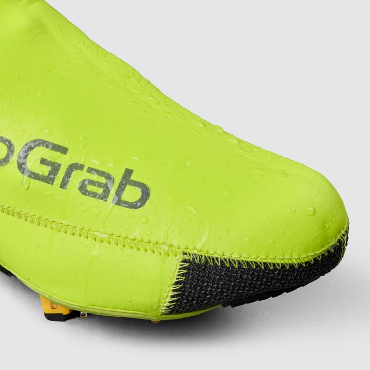 Gripgrab Unisex PACR Waterproof Winter Road Shoe Covers Yellow Hi-vis Gripgrab