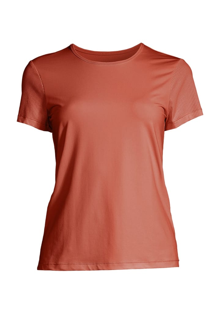 Casall Women's Iconic Tee Burnt Sienna Red Casall