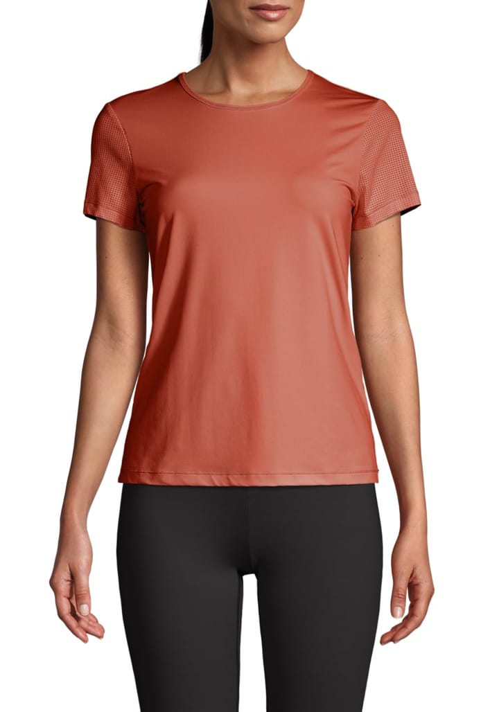 Casall Women's Iconic Tee Burnt Sienna Red Casall