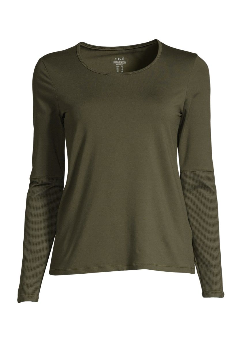 Casall Iconic Long Sleeve Forest Green