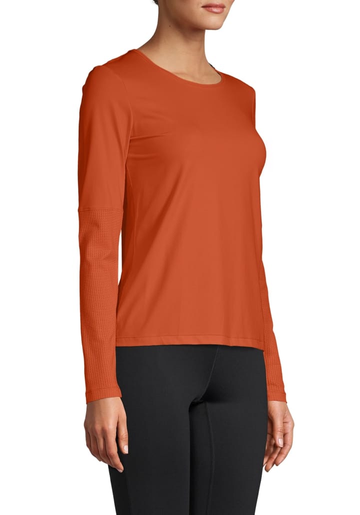 Casall Women's Iconic Long Sleeve Papaya Red Casall