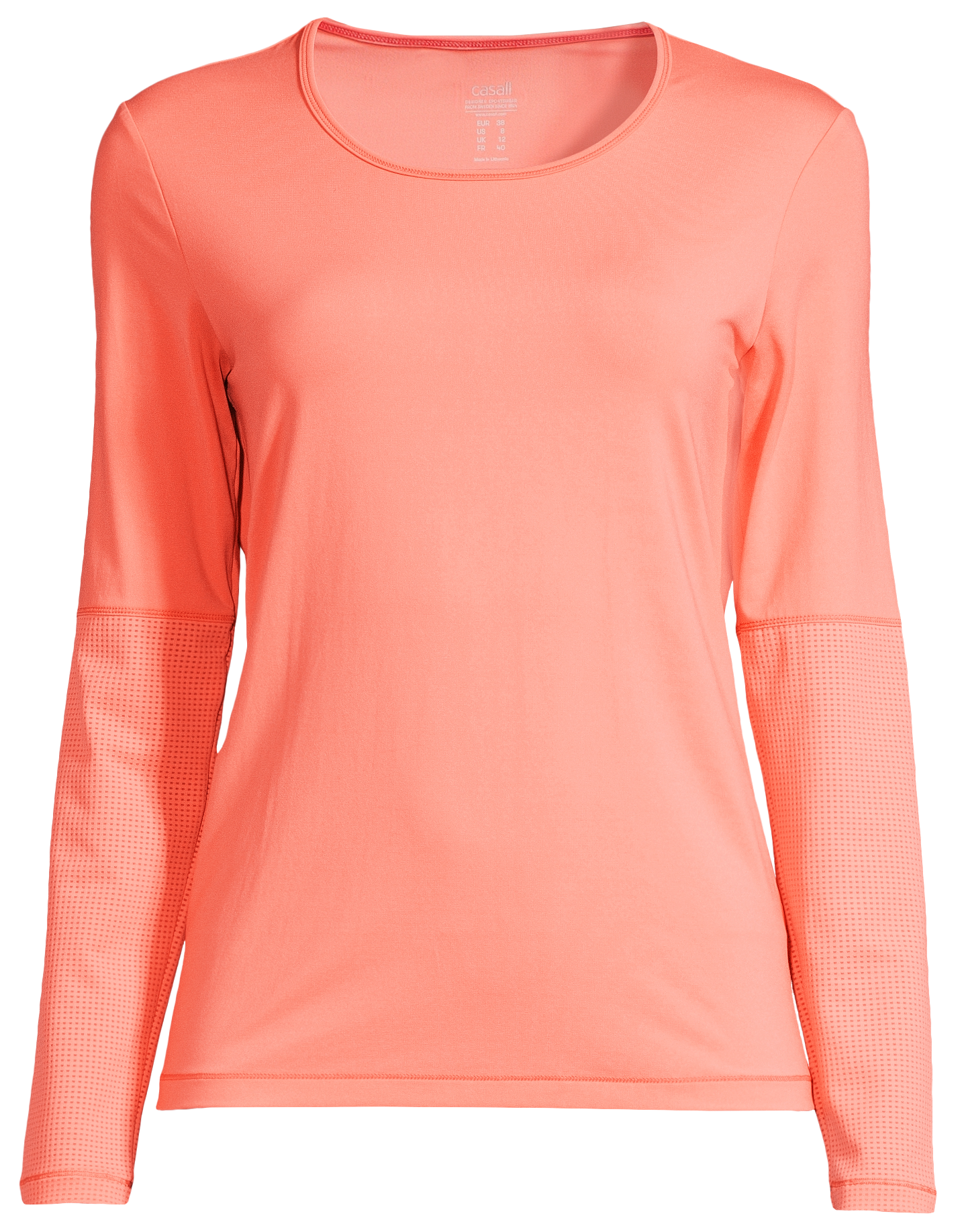 CASALL Women’s Iconic Long Sleeve Pale Coral