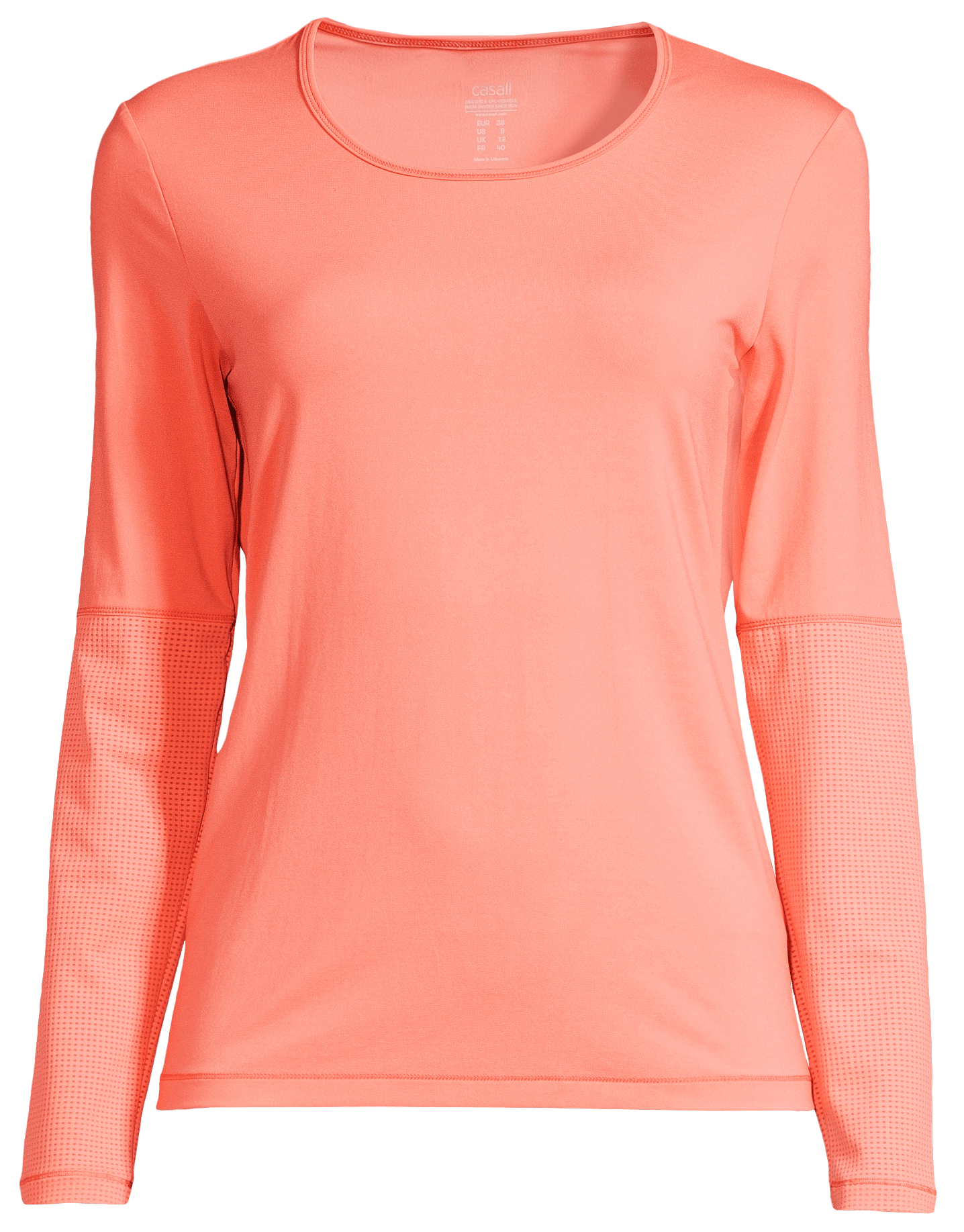 Women's Iconic Long Sleeve Pale Coral