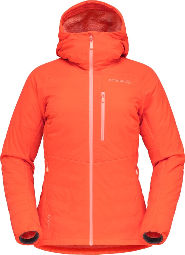 Norrøna Lyngen Alpha100 Zip Hood W'S Orange Alert Norrøna