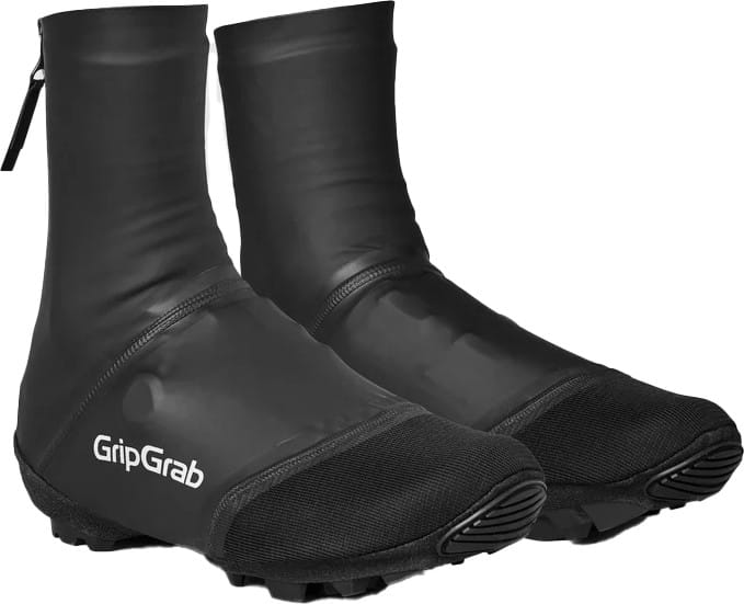 Gripgrab Pacr Waterproof Gravel Shoe Covers Black Gripgrab