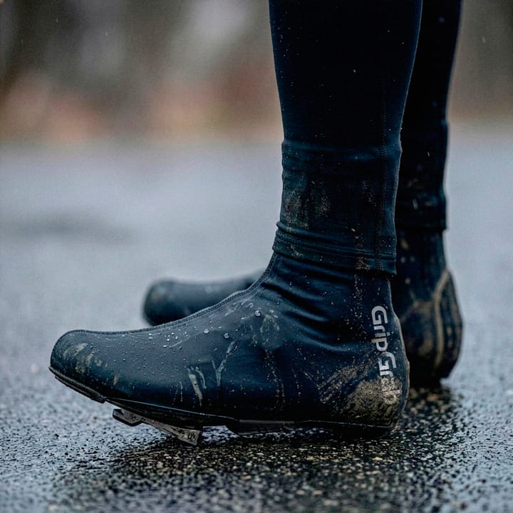 Gripgrab Ride 2 Waterproof Road Shoe Covers Black Gripgrab