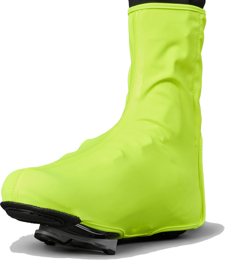 Gripgrab Ride 2 Waterproof Road Shoe Covers Yellow Hi-vis Gripgrab