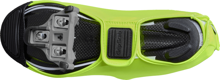 Gripgrab Ride 2 Waterproof Road Shoe Covers Yellow Hi-vis Gripgrab