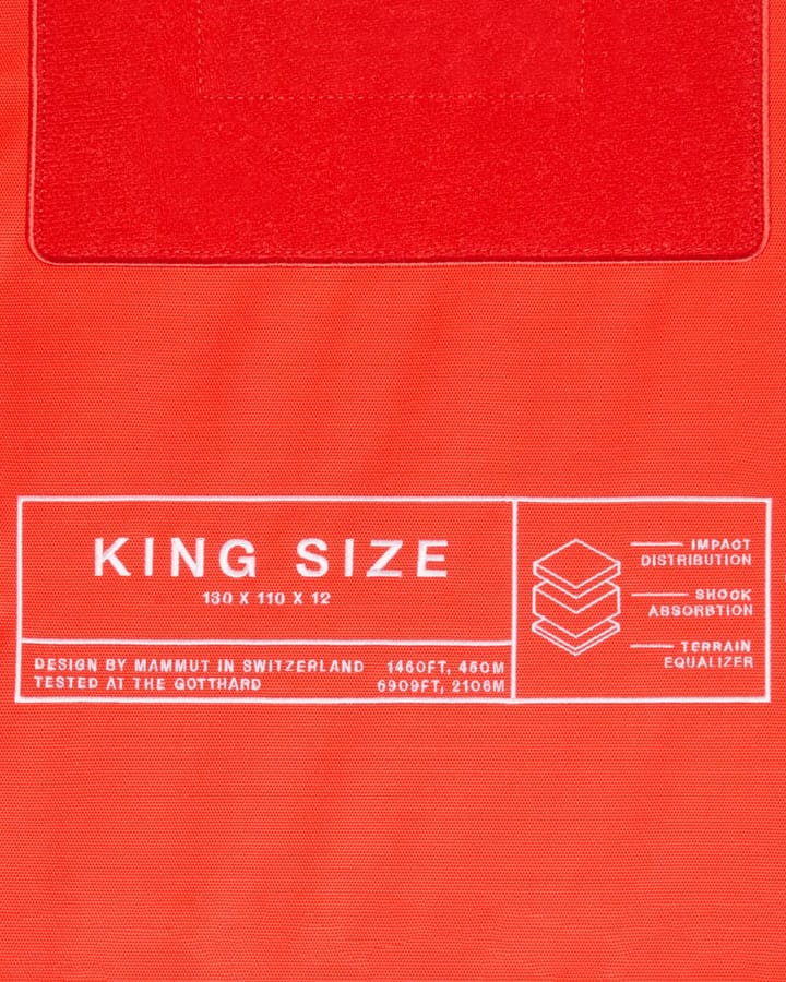 Mammut King Size Crash Pad Mammut Red Mammut