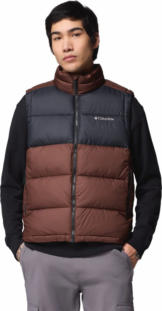Columbia Men's Pike Lake II Vest Tobacco, Black Columbia