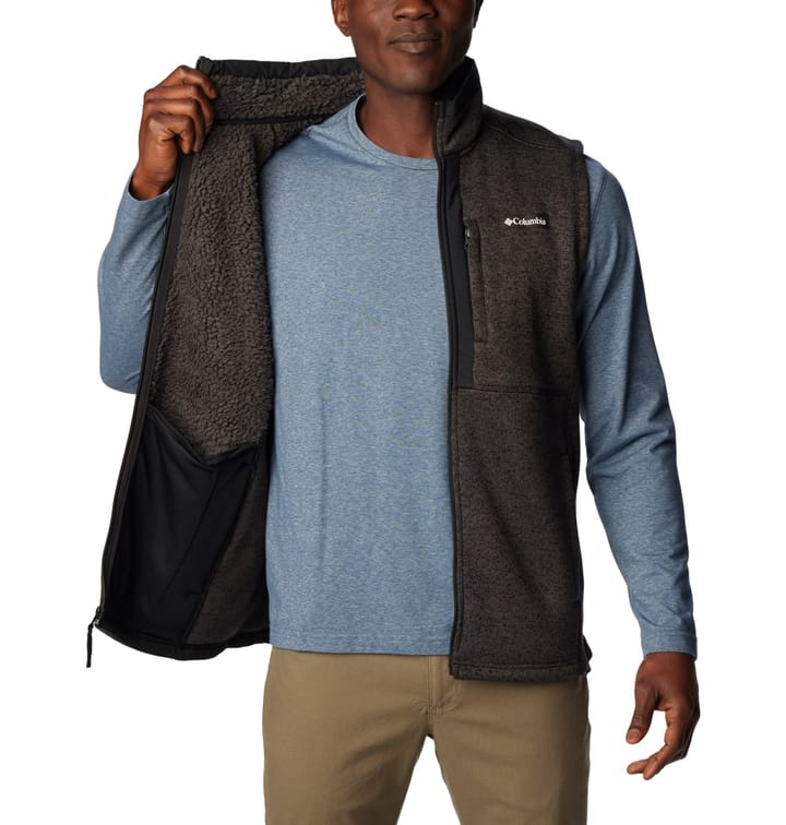 Columbia Sweater Weather Vest Black Heather Columbia Montrail