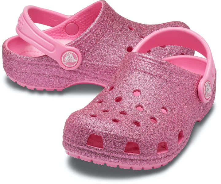 Crocs Classic Glitter Clog K Pink Lemonade Crocs