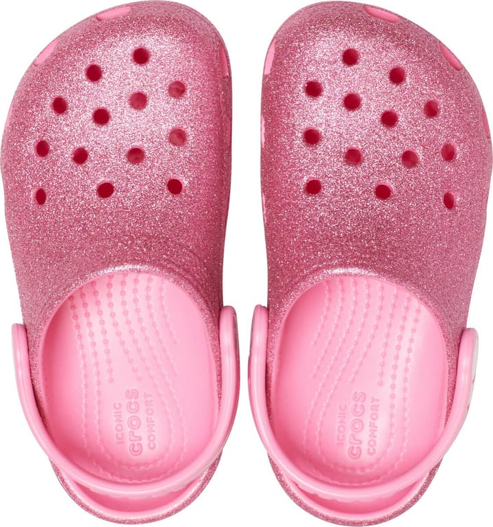 Crocs Classic Glitter Clog K Pink Lemonade Crocs