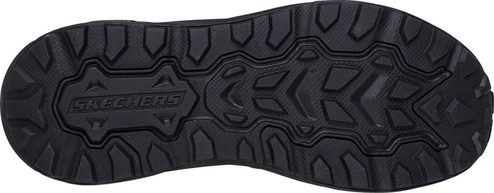 Skechers Men's Leather Round Toe Dual Gore Slip-Ins Black Skechers