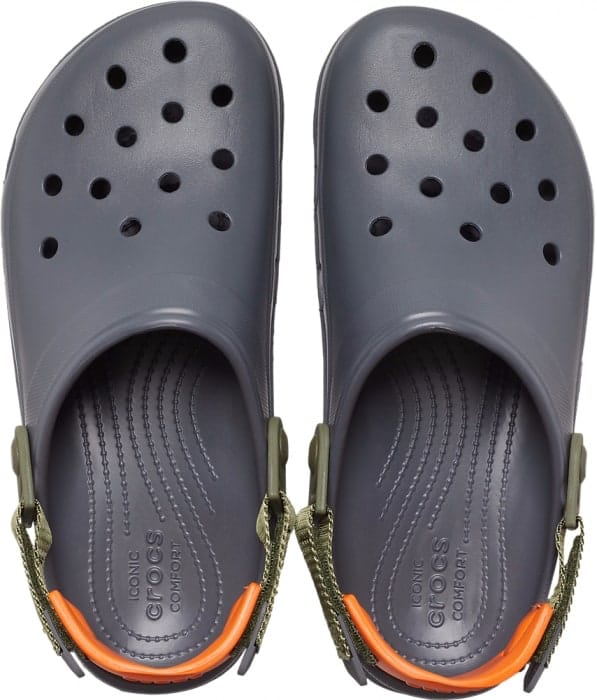 Crocs Unisex Classic All Terrain Clog Slate Grey/Multi Crocs Crocs Unisex Classic All Terrain Clog Slate Grey/Multi Crocs