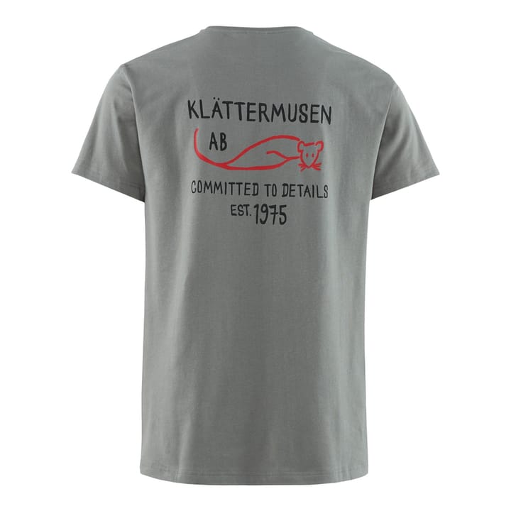 Klättermusen Runa Commitment SS Tee M's Granit Grey Klättermusen