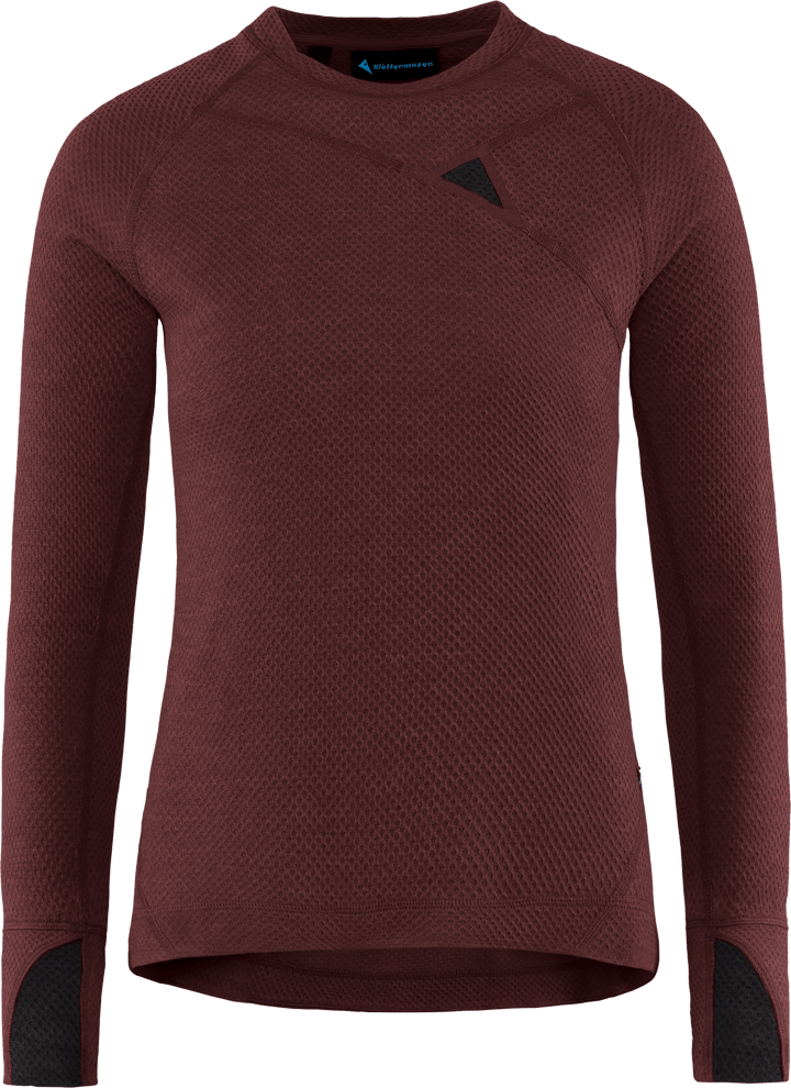 Klättermusen Women's Huge Crew Amaranth Red Klättermusen