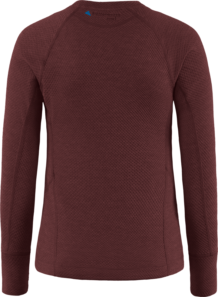 Klättermusen Women's Huge Crew Amaranth Red Klättermusen
