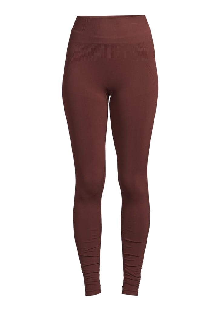Casall Essential Seamless Tights Mahogany Red Casall Casall Essential Seamless Tights Mahogany Red Casall