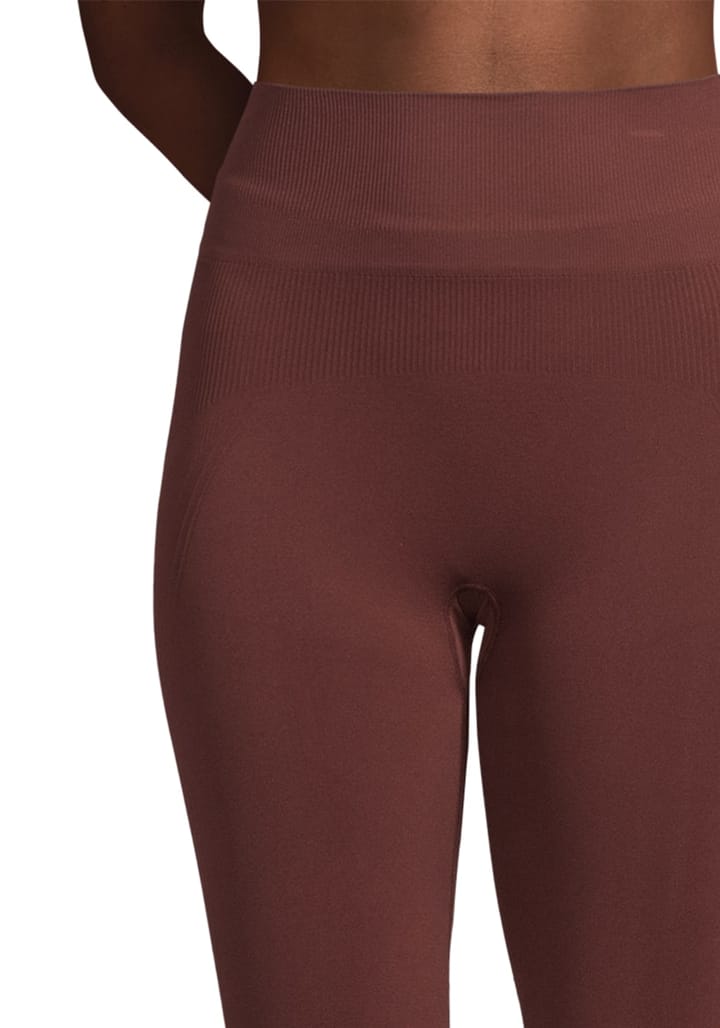 Casall Essential Seamless Tights Mahogany Red Casall