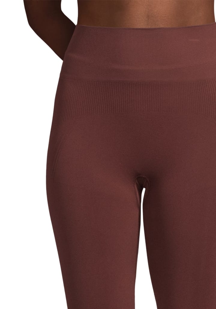 Casall Essential Seamless Tights Mahogany Red Casall Casall Essential Seamless Tights Mahogany Red Casall