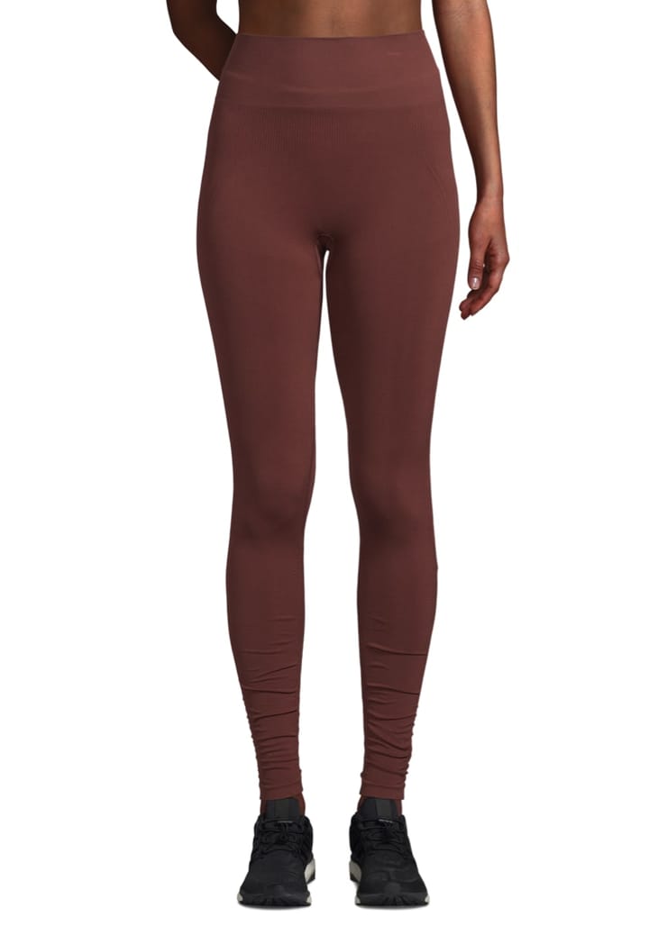 Casall Essential Seamless Tights Mahogany Red Casall Casall Essential Seamless Tights Mahogany Red Casall