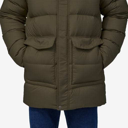 Patagonia M's Silent Down Parka Basin Green Patagonia