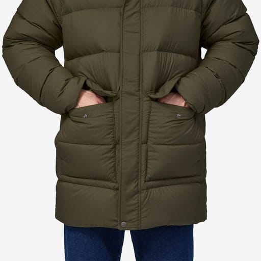 Patagonia M's Silent Down Parka Basin Green Patagonia