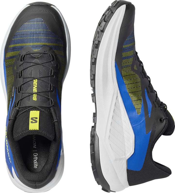 Salomon Men's Genesis Black / Acid Lime / Bluing Salomon