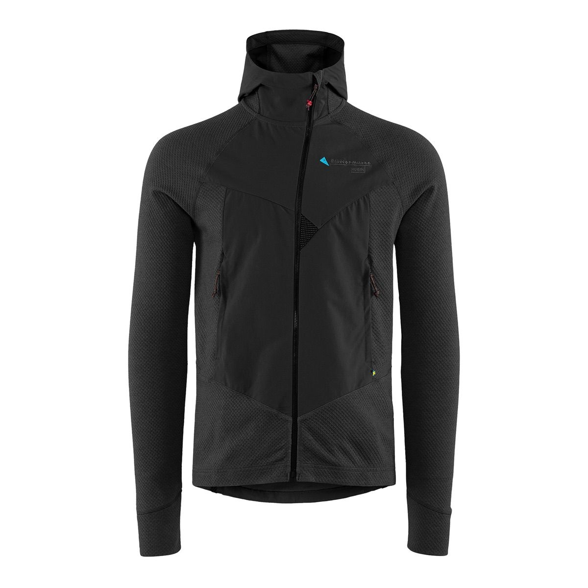 Klättermusen Men's Hugin Zip Hoodie Raven-Raven