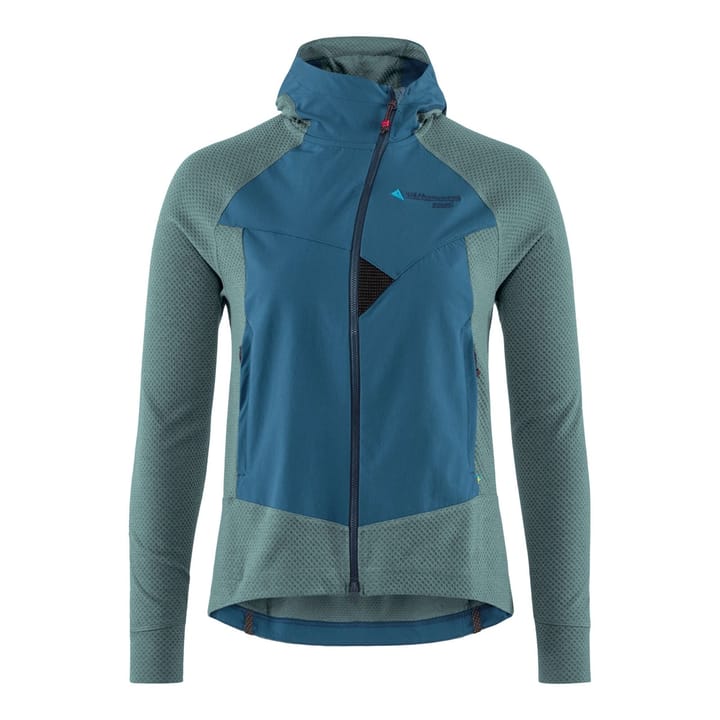 Klättermusen Hugin Zip Hoodie W's Frost Green-Monkshood Blue Klättermusen Klättermusen Hugin Zip Hoodie W's Frost Green-Monkshood Blue Klättermusen