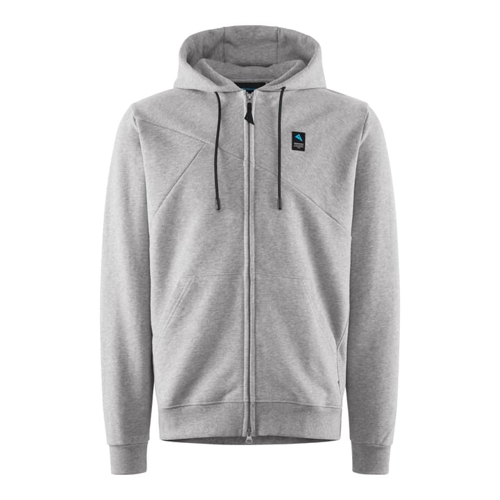 Klättermusen Men's Runa Maker Zip Hoodie Grey Melange Klättermusen