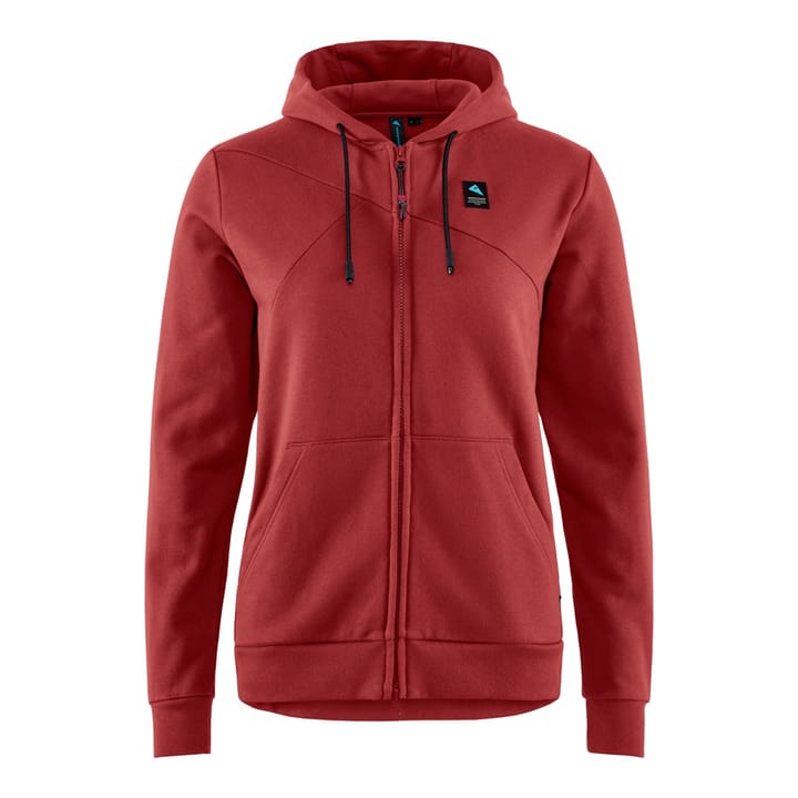 Klättermusen Women's Runa Maker Zip Hoodie Rose Red Klättermusen Klättermusen Women's Runa Maker Zip Hoodie Rose Red Klättermusen