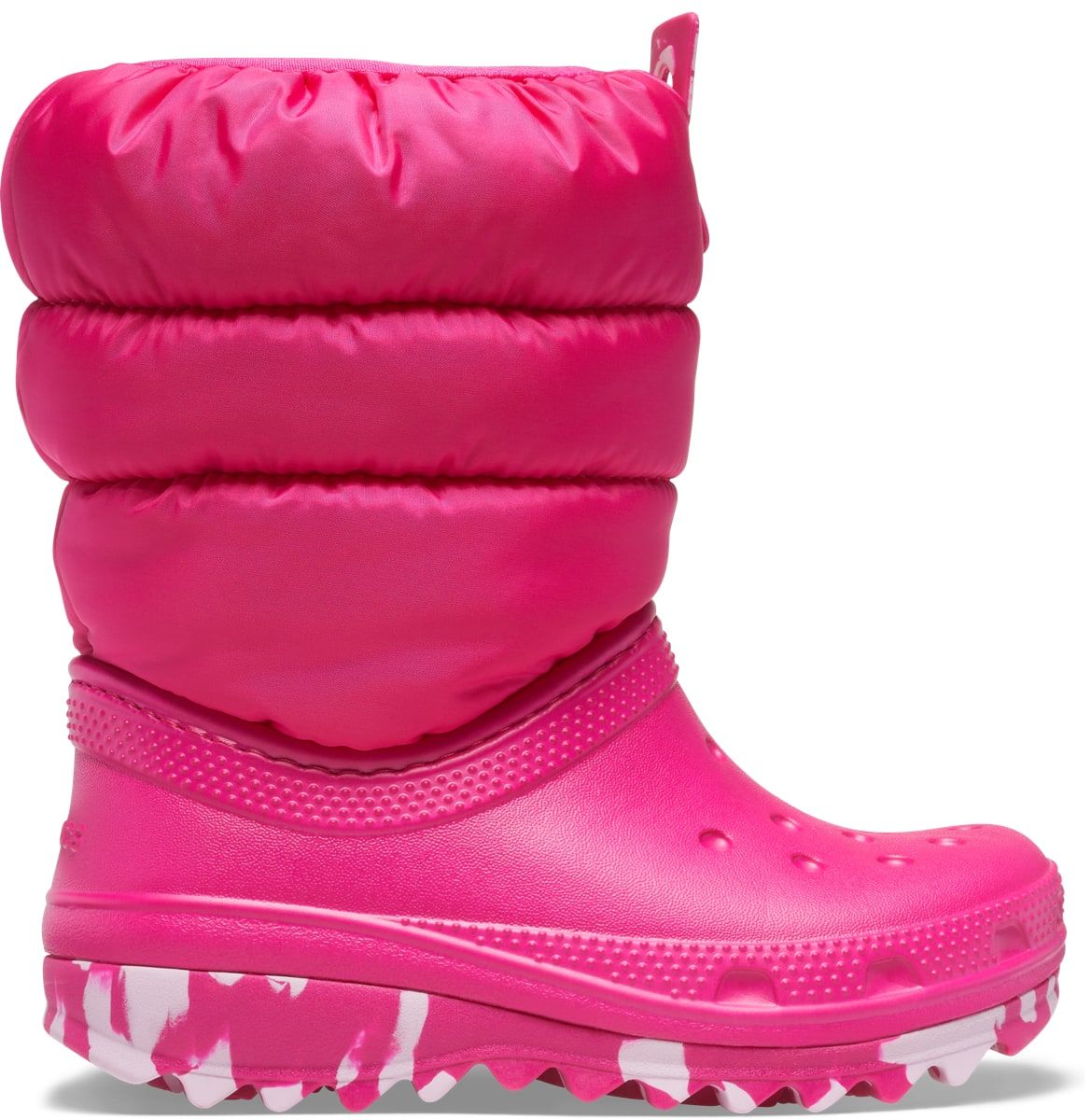 Crocs Classic Neo Puff Boot K Candy Pink