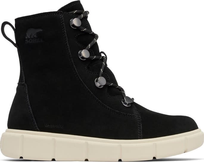 Sorel Women's Sorel Explorer III Joan Wp Black/Chalk Sorel Sorel Women's Sorel Explorer III Joan Wp Black/Chalk Sorel