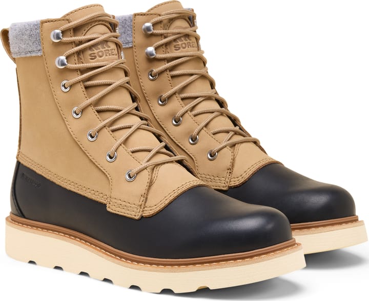 Sorel Men's Slabtown 62' Caribou Wp Caribou Buff, Black Sorel