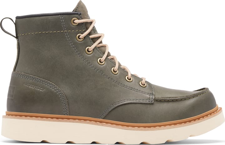Sorel Men's Slabtown 62' Moc Waterproof Alpine Tundra, Tawny Buff Sorel